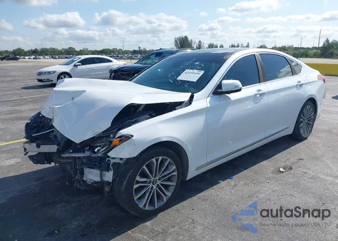 2017 Genesis G80 Base из США, поврежденный, VIN KMHGN4JE5HU182487